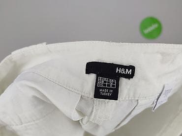 biale spodenki hm: H&M, Szorty damskie, rozmiar M — 4