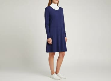 sukienka marynarka niebieska: Kombinezon damski, rozmiar S — 1