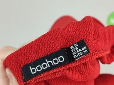 spódnice midi plisowane czarne: Boohoo, Spódnica damska, L — 4