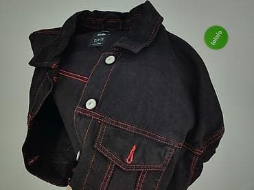 pull bear szorty: Bershka, Męska kurtka jeansowa, rozmiar M — 6