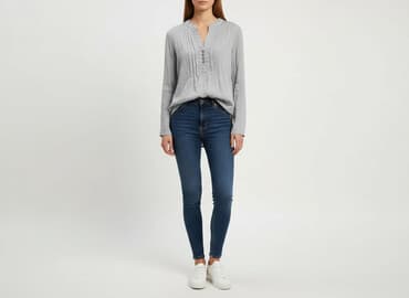 szara bluza: Bluzka damska, rozmiar S — 5