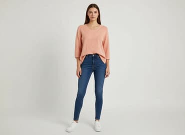 sweter w chmurki reserved: Exclusive, Sweter damski, rozmiar L — 6