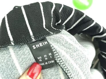 spodnie sliskie: Shein, Spodnie materiałowe damskie, rozmiar XS — 4