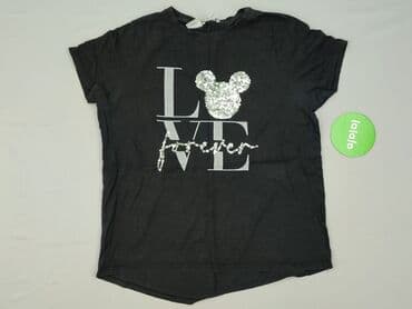czarne t shirty i marynarka: Amisu, T-shirt damski, rozmiar M — 2
