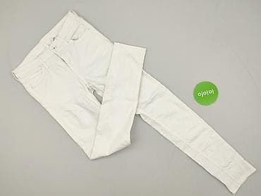 jeansy jogger: H&M, Jeansy damskie, rozmiar S — 2