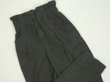 bershka spodnie mom: Bershka, Spodnie materiałowe damskie, rozmiar XS — 1
