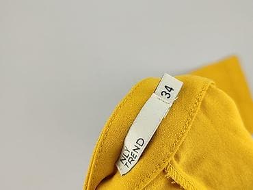 biale spodnie materialowe: NLY Trend, Spodnie materiałowe damskie, rozmiar S — 4