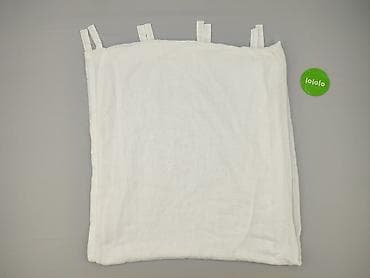 pepco zasłony: Białe firanki panele z troczkami – komplet - Typ: lekkie — 3