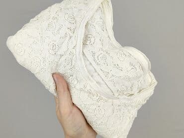 koronkowe bluzki z krótkim rekawem: Bluzka damska, rozmiar S — 4