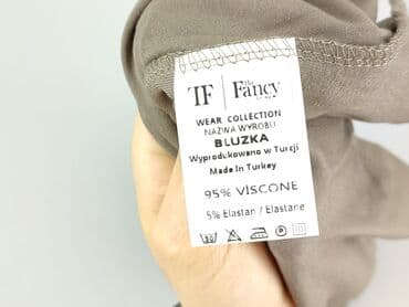 bluzki kopertowe z wiązaniem: Fancy, Bluzka damska, rozmiar M — 5