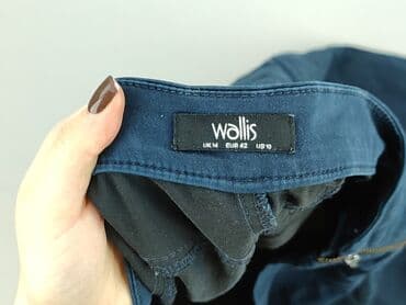 kapcie walkx: Wallis, Spodnie materiałowe damskie, rozmiar L — 4
