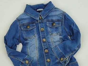 koszula button down: Children's jeans jacket, 1.5-2 years, 86-92 cm, F&F, condition - Perfect — 1