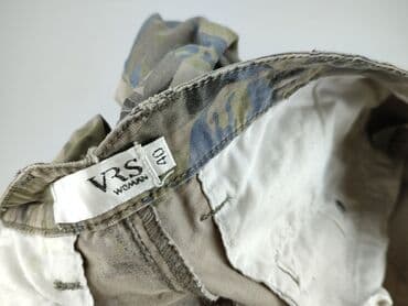 jeansy damskie moro: VRS, Spodnie materiałowe damskie, rozmiar L — 5