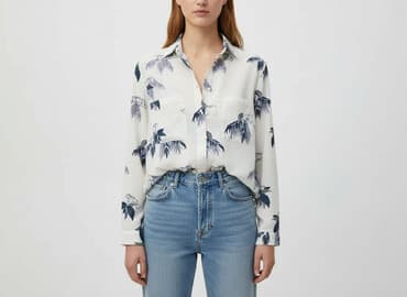 zara koszula z piórami: Zara, Koszula damska, rozmiar XS — 7