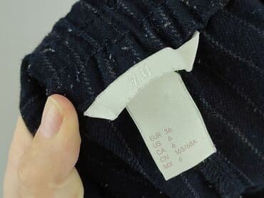 h m spodnie z rozszerzanymi nogawkami: H&M, Spodnie materiałowe damskie, rozmiar S — 5