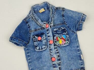 джинсова куртка: Children's jeans jacket, 1.5-2 years, 86-92 cm, Disney, condition - Very good — 1