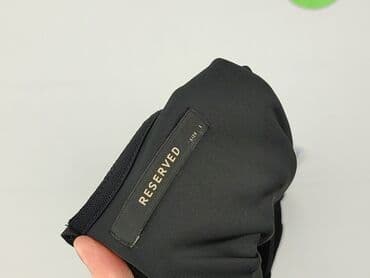 reserved czarna sukienka midi: Reserved, Sukienka damska, L — 5