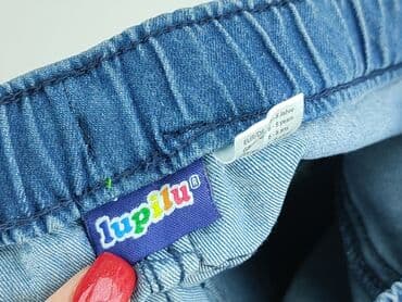 spodnie z lycry: Spodnie jeansowe, Lupilu, 8 lat, 128, stan - Bardzo dobry — 4