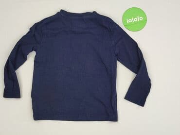 biala koszulka basic: Sweatshirt, F&F, 8 years, 122-128 cm, condition - Perfect — 3