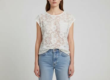 tkaniny na bluzy: Bluzka damska, rozmiar S — 5