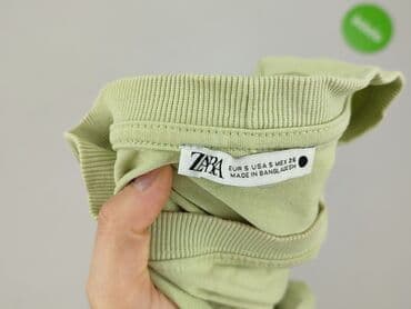 zielone t shirty zara: Zara, Damska koszulka polo, rozmiar S — 4