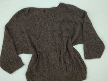 wzór na sweter piórkowy: Sweter damski, 4XL — 1