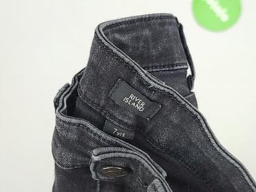 bluza cute: Spodnie jeansowe, River Island, 7 lat, 122, stan - Bardzo dobry — 4