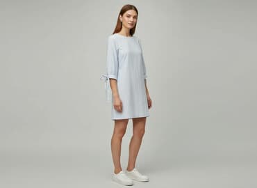 koszula niebieska hm: H&M, Sukienka damska, rozmiar XS — 6
