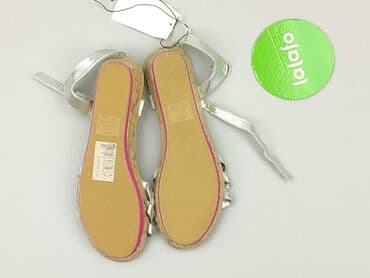 sandały srebrne badura: H&M, Sandals for women, size 38 — 4