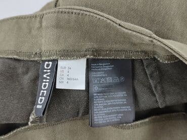 spodnie cargo damskie hm: H&M Divided, Spodnie materiałowe damskie, rozmiar XS — 4
