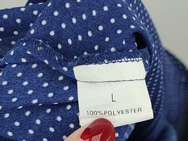 białe bluzki ze zlotym nadrukiem: Golden Live, Bluzka damska, rozmiar L — 6