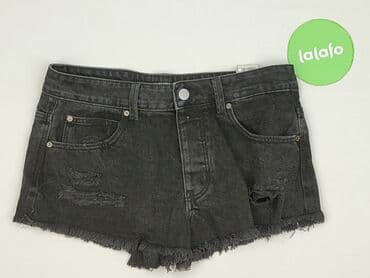 spodenki krótkie skórzane: Denim, Szorty damskie, rozmiar S — 2
