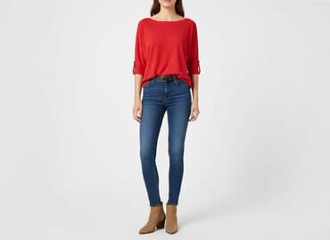 czerwona sukienka orsay: Orsay, Bluzka damska, rozmiar S — 6