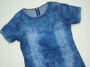 jeansy mom fit pull and bear: Sukienka damska, rozmiar L — 1
