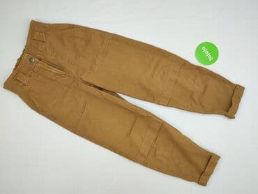 bershka spodnie brazowe: Bershka, Spodnie cargo damskie, rozmiar S — 4