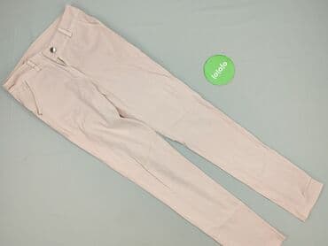 czerwone chinosy damskie: Spodnie materiałowe damskie, rozmiar S — 2