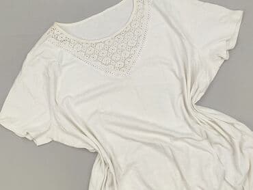 bluzki z muslinu: Tu, Bluzka damska, 4XL — 1