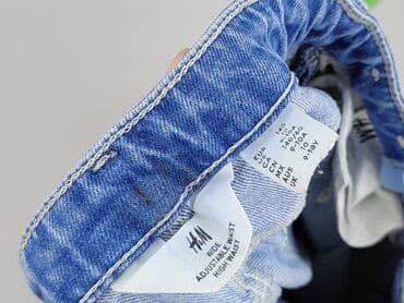 ciuchy dla 13 latki: Spodnie jeansowe, H&M, 10 lat, 140, stan - Bardzo dobry — 4