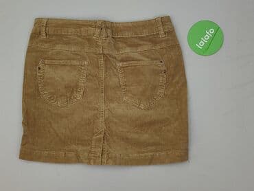 sztruksowa spódnice midi: Spódnica damska, rozmiar L — 4