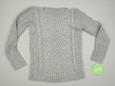 sweter szary: Sweter damski, rozmiar M — 2