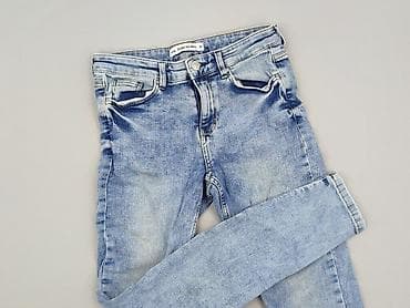 dungarees: Skinny, Jeansy damskie, rozmiar S — 1