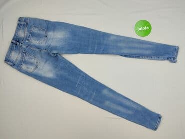 przetarte jeansy damskie: Jeansy damskie, rozmiar XS — 3