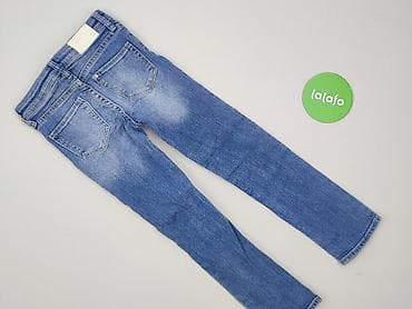 bluza domowa: Spodnie jeansowe, H&M, 5-6 lat, 116, stan - Bardzo dobry — 3