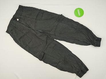 stradivarius cargo czarne: Stradivarius, Spodnie cargo damskie, rozmiar S — 2