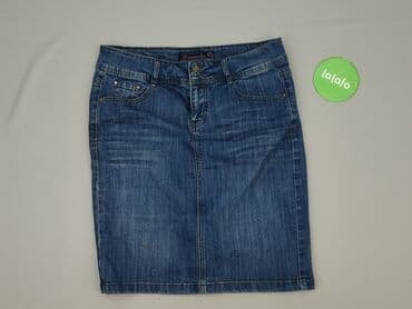 spodenko spódniczka jeans: Dromedar, Spódnica damska, rozmiar L — 2