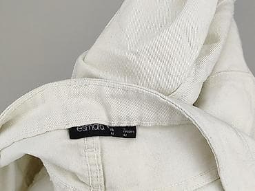 biale jeansy: Esmara, Szorty damskie, rozmiar L — 4