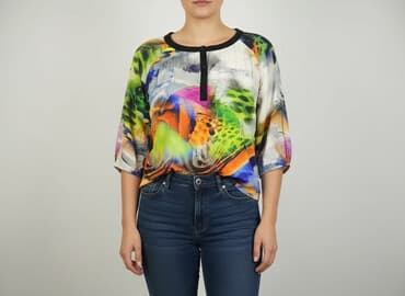 marynarka damska w jodełkę: Bluzka damska, 2XL — 6