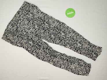 długie spodnie damskie dla wysokich: Janina, Spodnie materiałowe damskie, rozmiar 3XL — 2