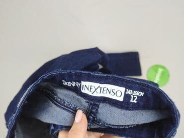 brązowe spodnie woskowane stradivarius: Джинси, Inextenso, 12 р., 146/152, стан - Ідеальний — 4