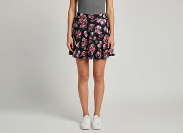 spódniczka mini rozkloszowane: H&M Divided, Spódnica damska, rozmiar M — 7